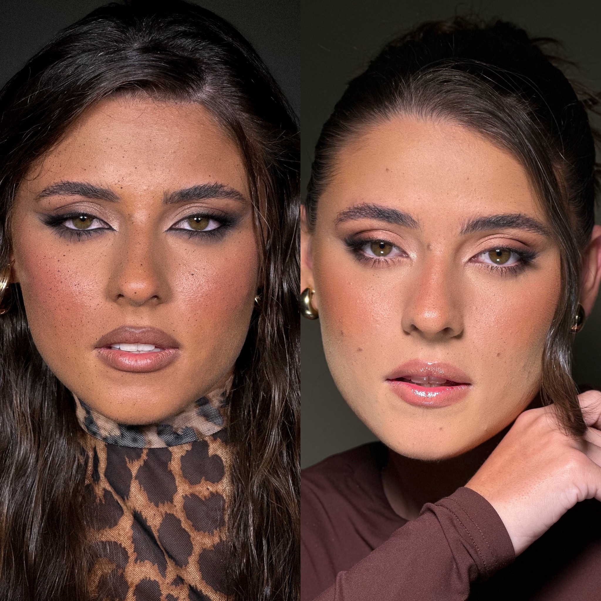 Trabalhos de maquiagem profissional